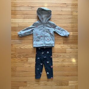 Cat & Jack Rainbow Bundle - 18mo